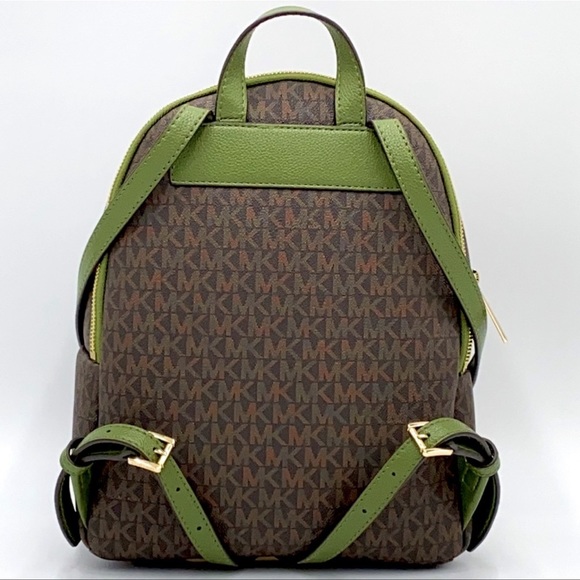 MICHAEL KORS ERIN MEDIUM BACKPACK EVERGREEN - Picture 4 of 16